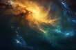 space nebula and galaxy for commercial background 