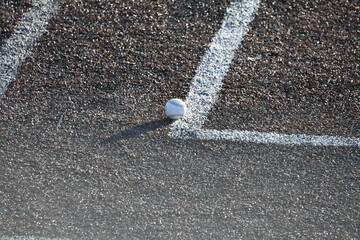 Wall Mural - Baseball on Artificial Turf