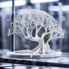 Poster - On-demand manufacturing with 3D printing services.