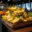 Fresh and Vibrant: Banana on Table Brings Raw Fruit Concept to Life