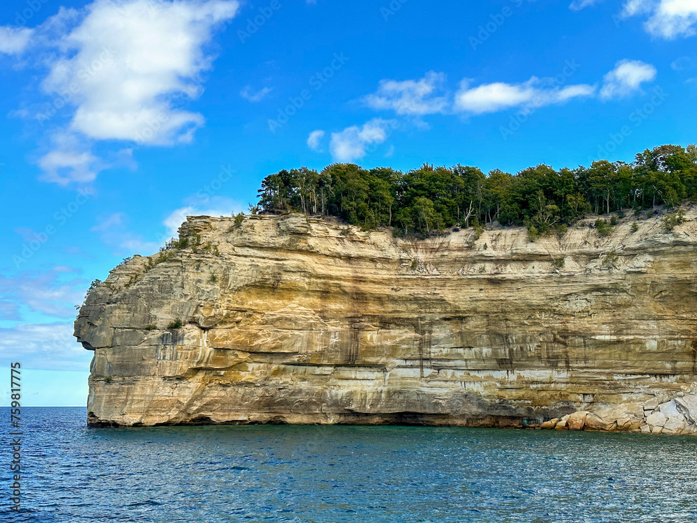 Pitcher Rocks Mi Pictured Rocks National Lakeshore hugs the south shore of Lake Superior ...