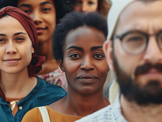 Wall Mural - Diverse Representation. group of people