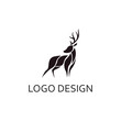 creative deer for logo design