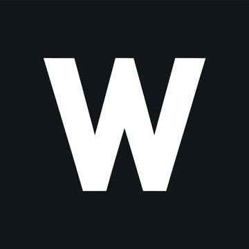 Branding identity corporzte w letter logo design