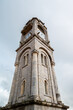 Clock tower in Dimitsana greek mountain village in Arcadia region, Peloponnese, Greece