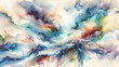 Watercolor abstract wallpaper on white background
