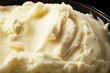 © JM Nimhas - Closeup of vanilla ice cream surface