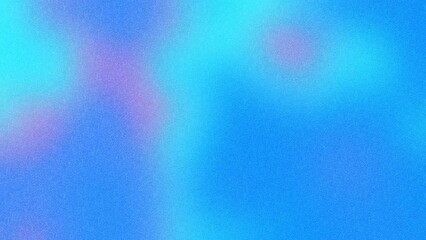 Poster - Blue pink 4k background animation, noise grain texture smooth color shifting liquid