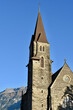 Interlaken Reformed Church at Interlaken Castle and Monastery in Afternoon Sunlight, Portrait