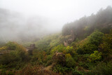 Fototapeta  - View of the mountains in Armenia