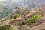 Fototapeta Do pokoju - Ancient cave city Khndzoresk in Armenia