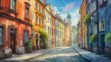 Fototapeta Uliczki - Warsaws Old Town