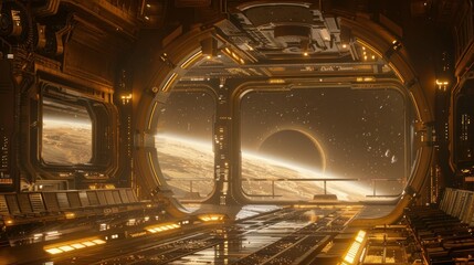 sci-fi city