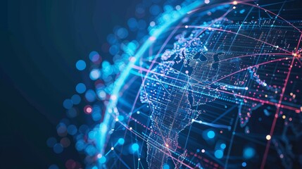 Poster - Digital transformation of the global communication network.
