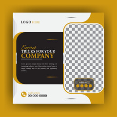 by utilizing imaginative colors, imaginative forms, and imaginative layout template for social media