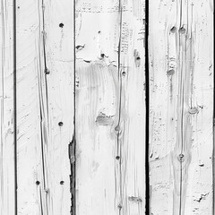 Poster - white wood texture