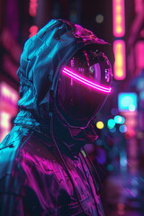Wall Mural - synthwave