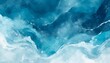 abstract art blue paint background with liquid fluid grunge texture in concept winter ocean