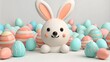 Easter Enchantment: Vibrant Vector Backgrounds Collection