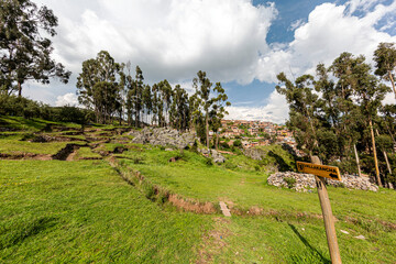 Wall Mural - Q'enco Archaeological Complex, Cusco, Peru