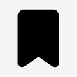 bookmark glyph icon