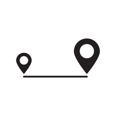 Poster - Pointer icon info simple vector trendy style illustration on white background..eps