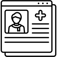 Sticker - Portal Patient Icon