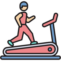 Poster - Treadmill Illustration