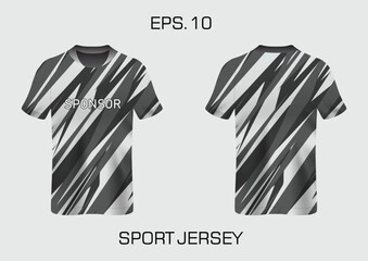 Wall Mural - Sports t-shirt jersey concept, red color jersey concept