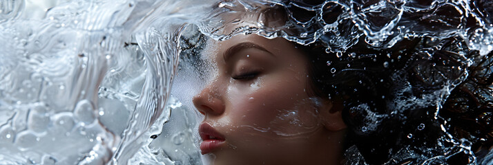 Poster - create social media ads for shampoo