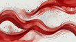 Banner: Watercolor Abstract Red Background Waves AI Generation 1





