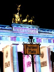 Wall Mural - Festival of Lights in Berlin