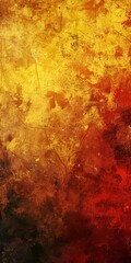  Grunge Background Texture in the Colors Red and Yellow created with Generative AI Technology