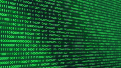 binary code background