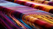 Weaving Machine Textile Mill Illustration Fabric Yarn, Cotton Polyester, Knitting Dyeing Weaving Machine Textile Mill