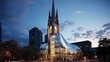 bell tower church building illustration architecture gothic, landmark religious, medieval tall bell tower church building