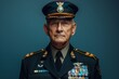 © Georgii - Senior army general with medals in dress uniform displaying solemnity
