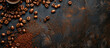 background with coffee beans