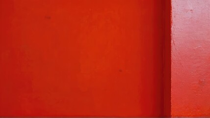  red wall interior background