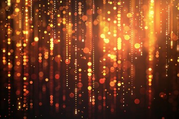 Poster - abstract background with vertical lights