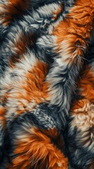 Sticker - animal fur background.