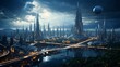 Genetic engineering of cybernetic elves, leading a rebellion in dystopian smart cities