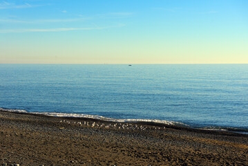 coastal panorama in arenzano italy