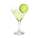 Fototapeta Dziecięca - An Isolated Gin Gimlet Cocktail Drink, Transparent Background, PNG