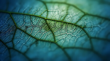  Green abstract background, HD detailed leaf pattern texture