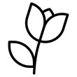 flower icon	
