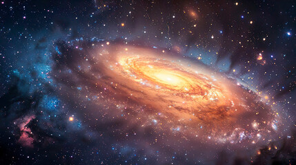 birth of supernova star. big bang explosion in outer space. the genesis of a new planet in the galax