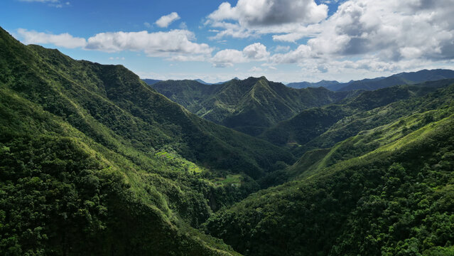 Cordillera mountains in Ifugao Philippines