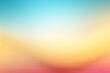 Cyan and yellow ombre background, in the style of delicate lines, shaped canvas, high-key lighting, dark beige and pink