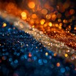 Netherlands or Holland background with dutch flag and colors in glitter and bokeh